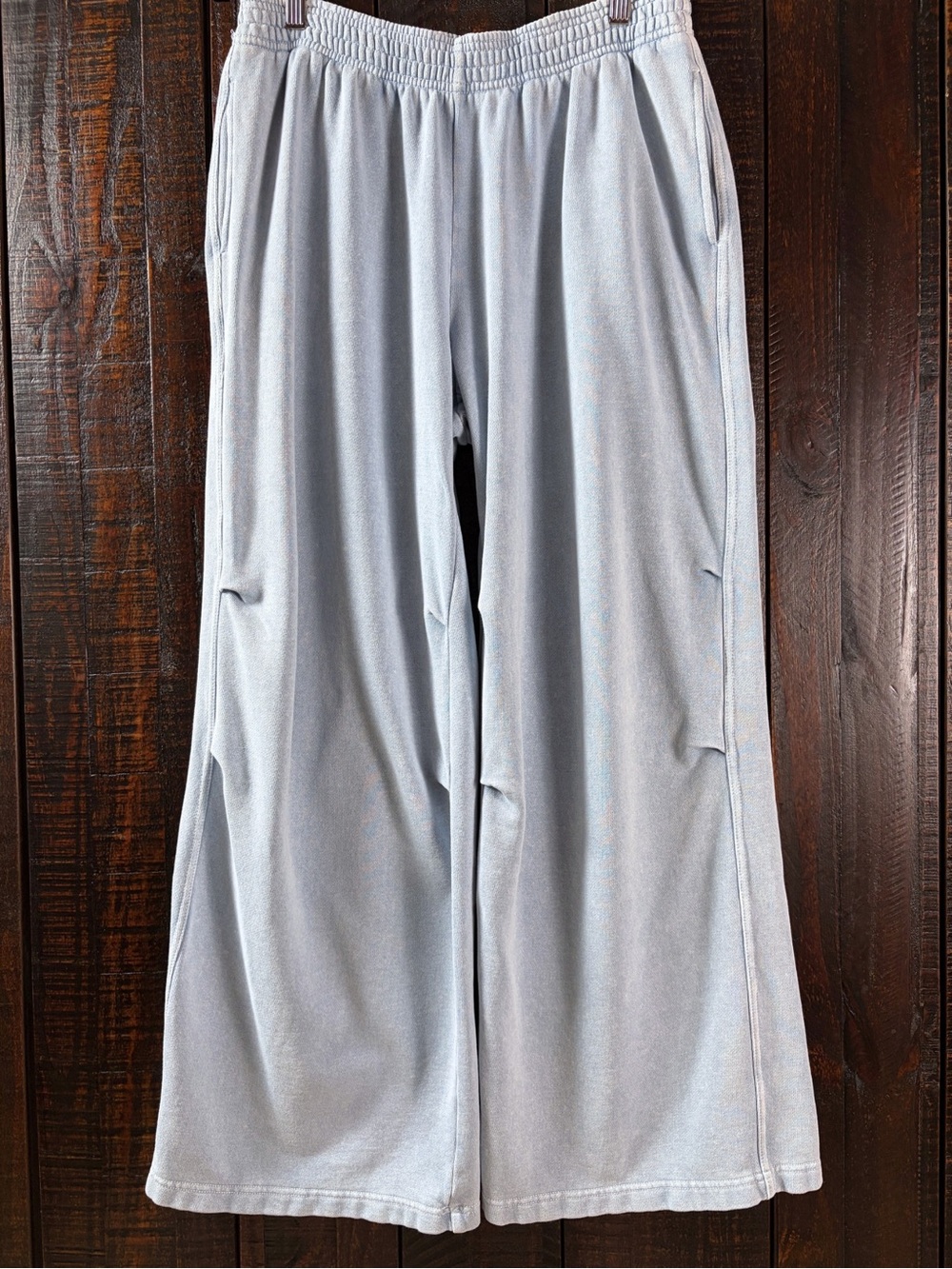 Aerie Women's Wide Leg Sweatpants Elevated Athleisure Y2K Size Medium